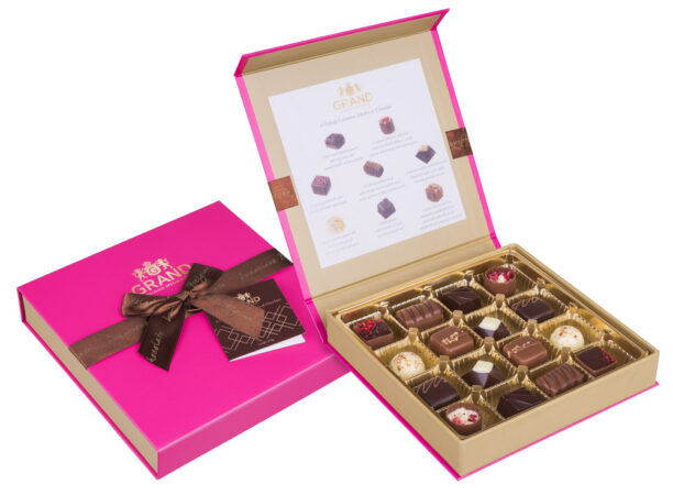 Pink Royal - Chokladpraliner i Rosa presentask