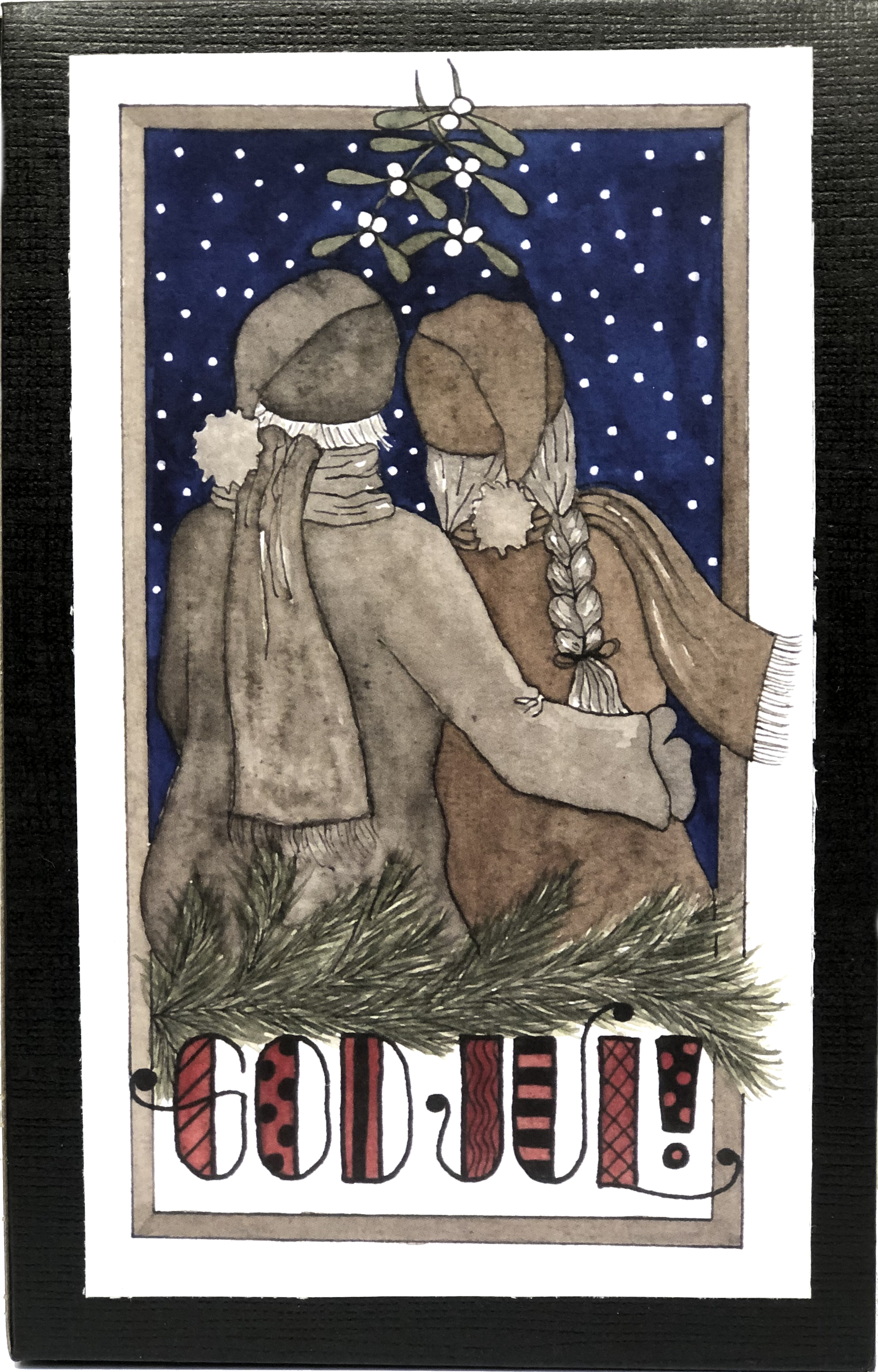 Bild av Julask med Choklad 'God Jul'