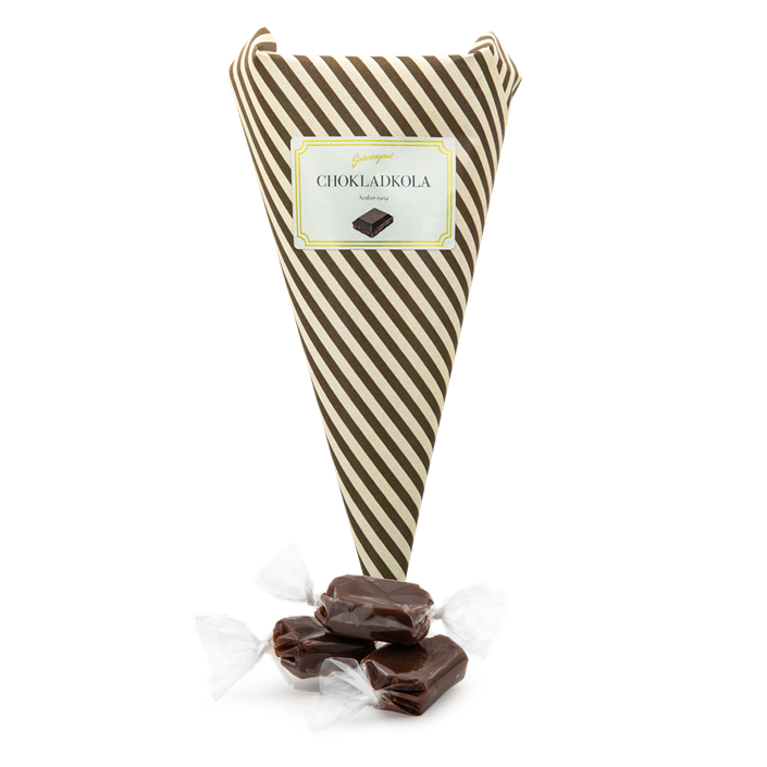 Chokladkola i strut