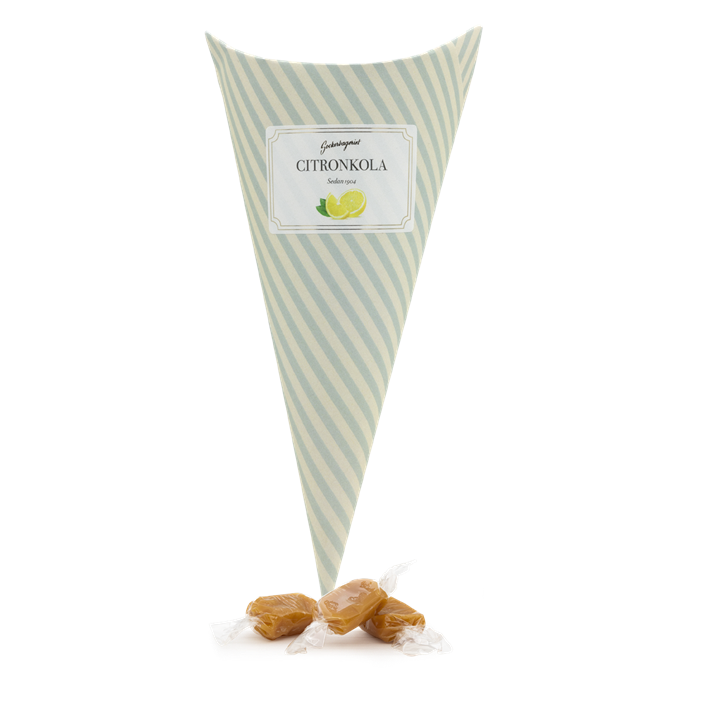 Citronkola i strut