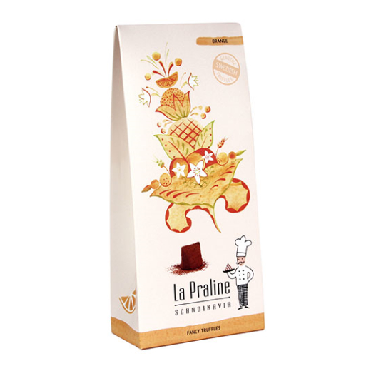 La Praline Tryffel Apelsin